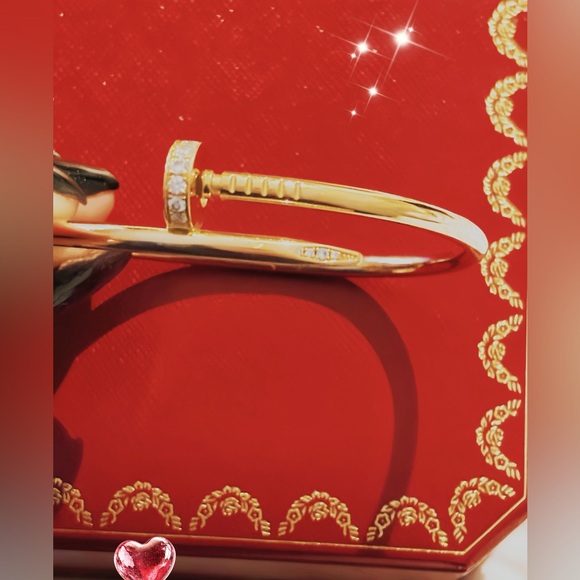 CARTIER JUSTE UN CLOU BRACELET W DIAMOND - Picture 6 of 8